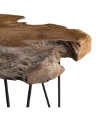 Table basse Clara teck - 118x52x51 cm
